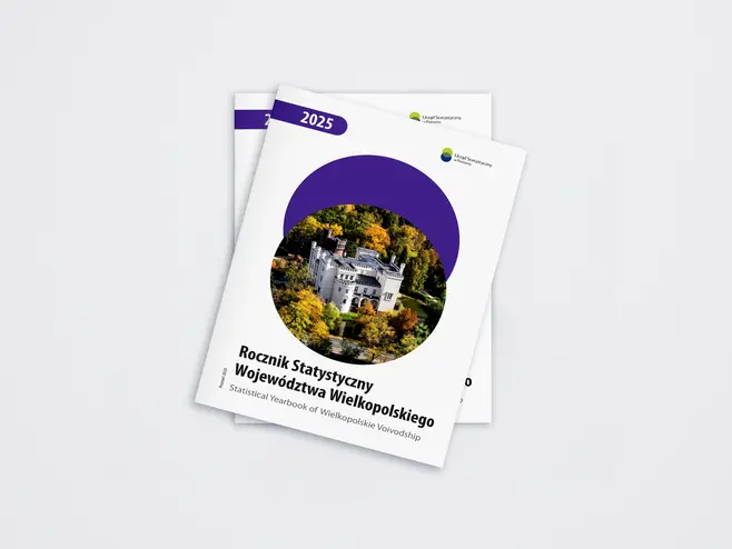 Mockup of Statistical Yearbook of Wielkopolskie Voivodship 2025