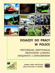 Powiększ obraz: Okładka publikacji Dojazdy do pracy w Polsce