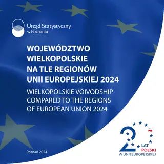 Powiększ obraz: Cover of Wielkopolskie Voivodship compared to the regions of European Union 2024
