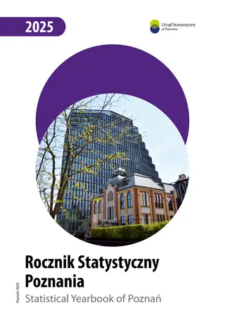 Powiększ obraz: Cover of Statistical Yearbook of Poznań 2025