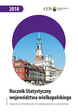 Powiększ obraz: Cover of Statistical Yearbook of Wielkopolskie Voivodship 2018