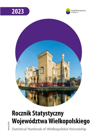 Powiększ obraz: Cover of Statistical Yearbook of Wielkopolskie Voivodship 2023