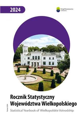 Powiększ obraz: Cover of Statistical Yearbook of Wielkopolskie Voivodship 2024