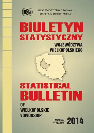 Powiększ obraz: Cover of Statistical Bulletin of Wielkopolskie Voivodship - II quarter 2014