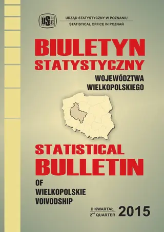 Powiększ obraz: Cover of Statistical Bulletin of Wielkopolskie Voivodship - II quarter 2015