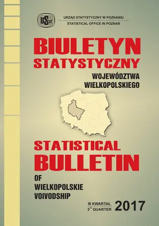 Powiększ obraz: Cover of Statistical Bulletin of Wielkopolskie Voivodship - III quarter 2017